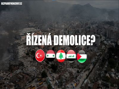 Zemětřesení v Turecku Řízená demolice domů? Opět něco nehraje.