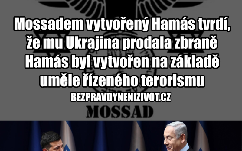 Mossadem vytvořený Hamás tvrdí, že mu Ukrajina prodala zbraně